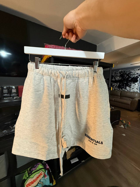 GREY ESS3NTIALS SHORTS