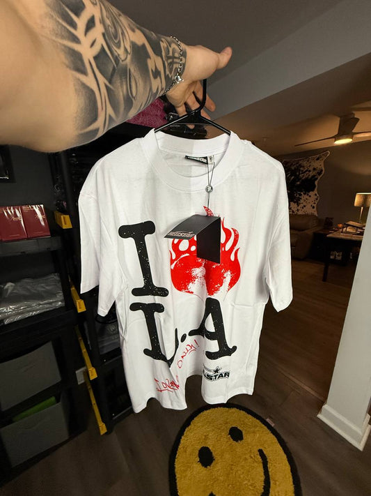 LOVE LA H3LLSTAR TEE