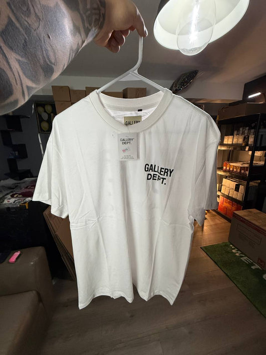 WHITE & BLACK GALLERY DEPT TEE