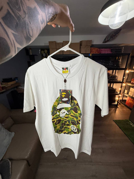 GREEN & WHITE B4PE TEE