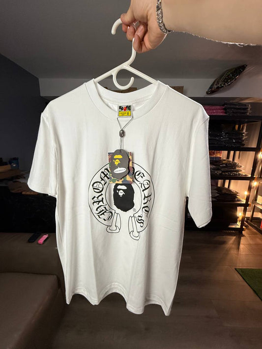 WHITE & BLACK B4PE TEE