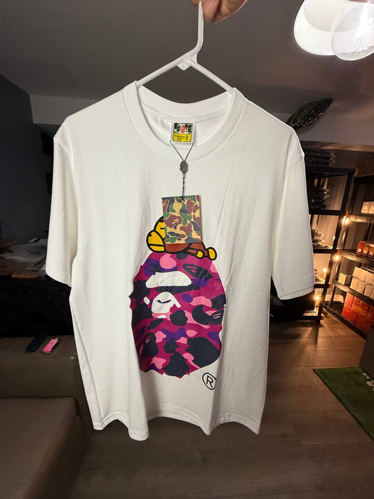 PURPLE & WHITE B4PE TEE