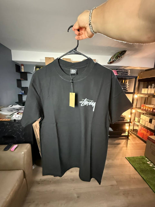 BLACK STUSSY TEE